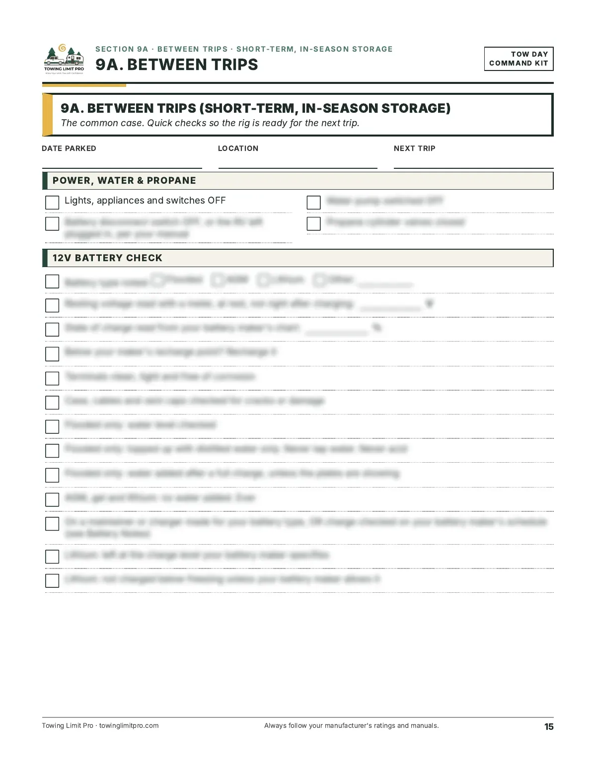 Preview: Storing Your RV: Between Trips